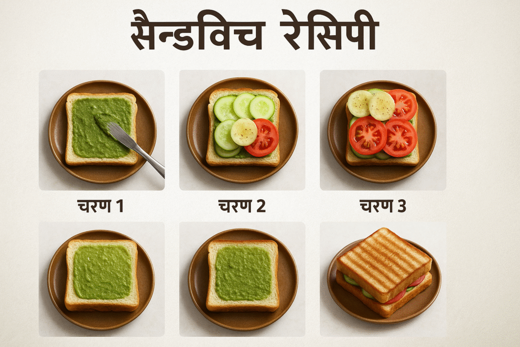 सैंडविच रेसिपी